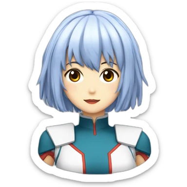 Rei ayanami sticker