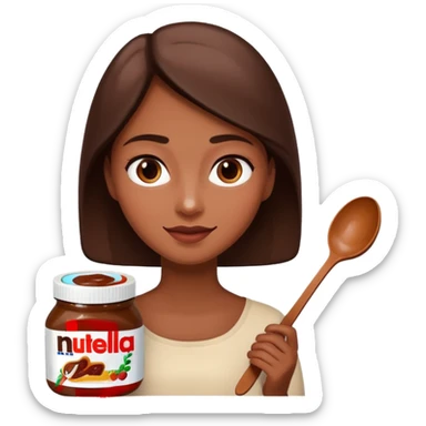 nutella carla sticker