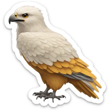 Águila Calva que hace trading sticker