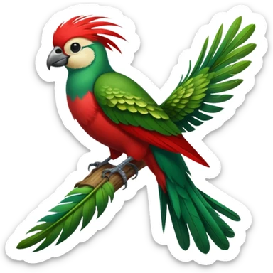 Quetzal Bird sticker