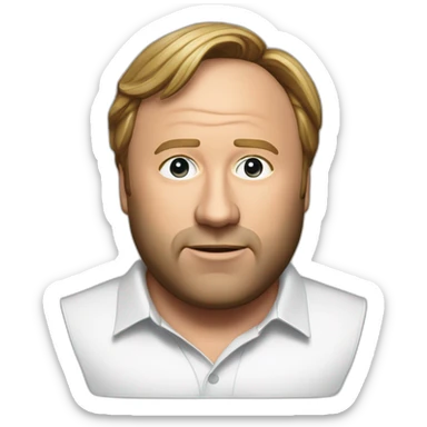 Alex jones, infowars sticker