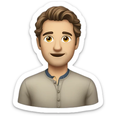 Emoji Léo Bertault sticker