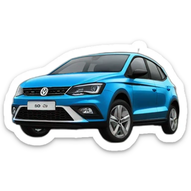 Seat arona vs volkswagen polo sticker