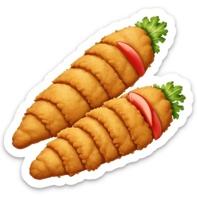 Chicken tenders sticker