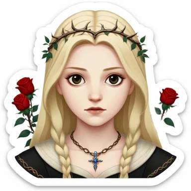tamlin a court of thorns and roses, blind sticker