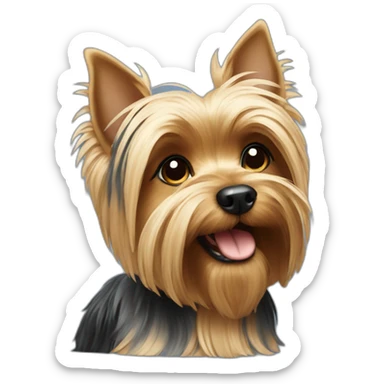 Yorkshire terrier sticker