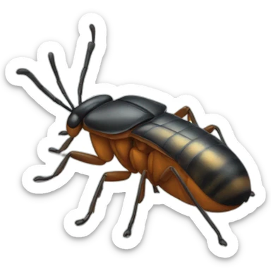 Bug appear sticker