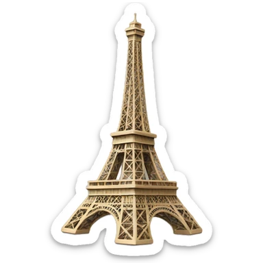 eiffel tower sticker