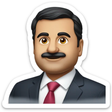 gautam adani businessman sticker