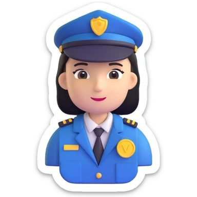 journalist with a press badge sticker