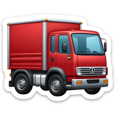 A truck going right direction sticker