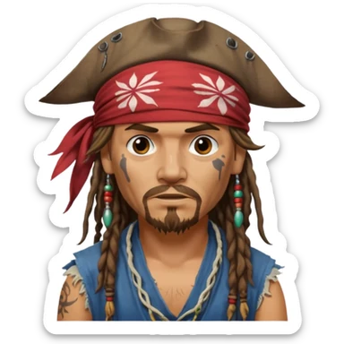 Jack Sparrow sticker
