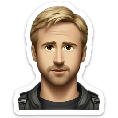 Ryan Gosling Blade Runner sticker