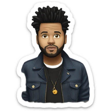 The weeknd dawn fm sticker