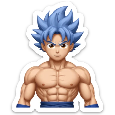 Son goku ultra insinct sticker