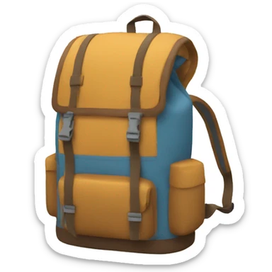 hidration backpack sticker