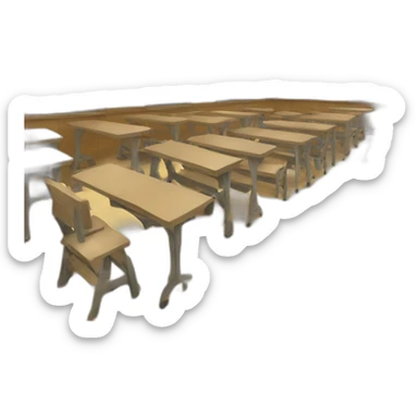 Teacher resource cabin sticker