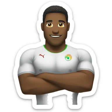 agachamento em ginásio sticker