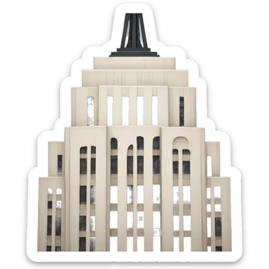 empire state building sticker