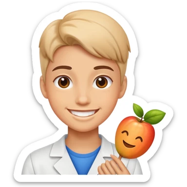 Estudante nutrição  sticker