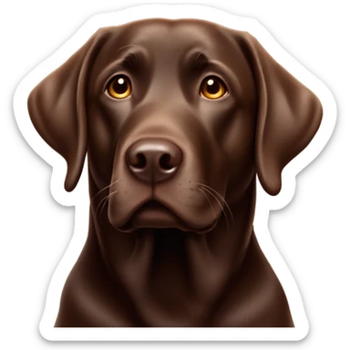 One Chocolate lab, Thursday sticker