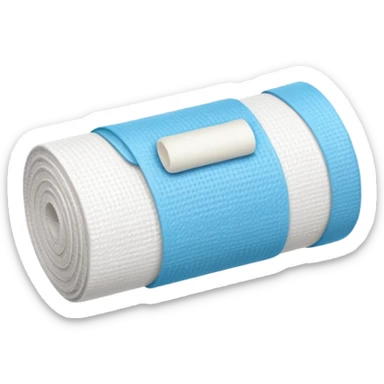 bandage roll, no blue  sticker