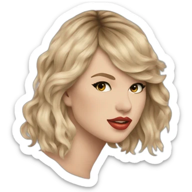 Album debut Taylor swift sticker