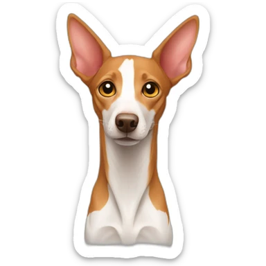 Podenco con sueño sticker
