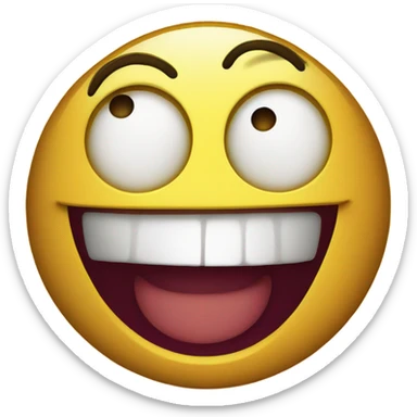 laughing emoji sticker