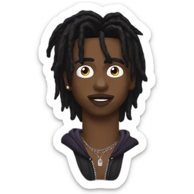 Playboi carti vamp sticker