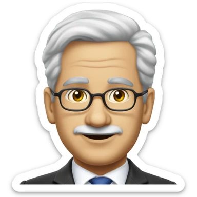 Marcel Ciolacu the prime minister of Romania sticker