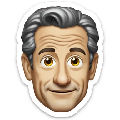 Nicolas Sarkozy bricoleur sticker