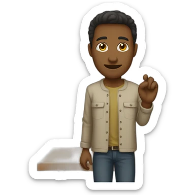 Main qui tient une autre main sticker