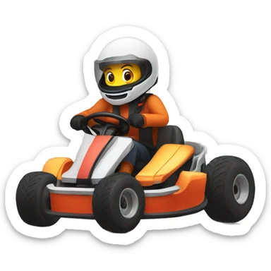 Gokart sticker