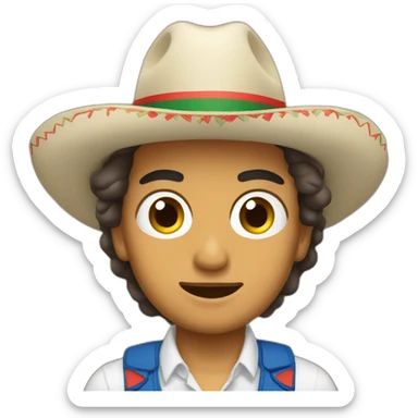 viva mexico cabrones sticker