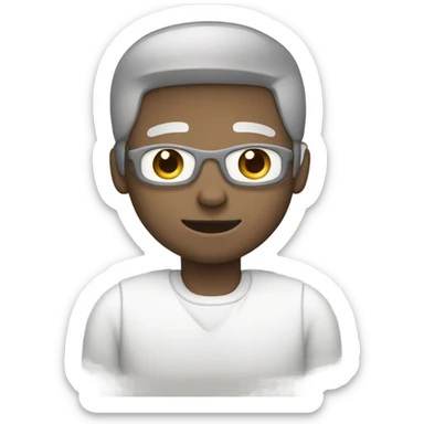 white iphone 13 sticker