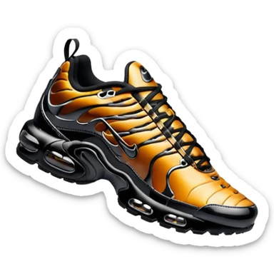 Nike Air Max Plus TN "Black Chrome" sticker