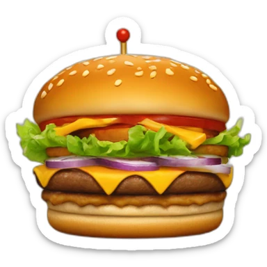 Burger-King-logo sticker