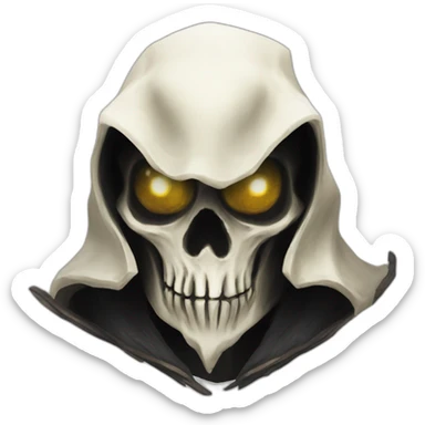 Reaper in guild wars sticker