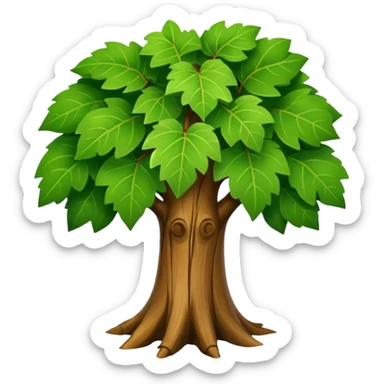 tree big size sticker