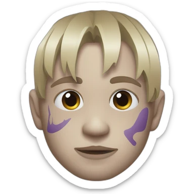 Juggalo Lil Peep sticker