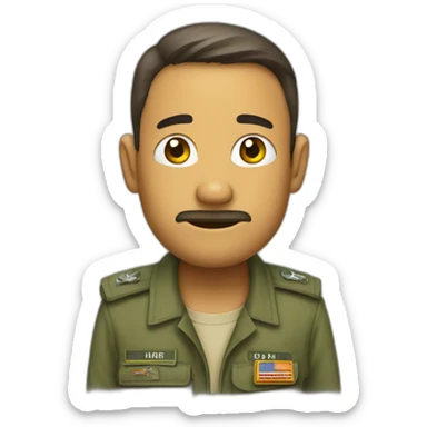 Un emoji fatigué sticker