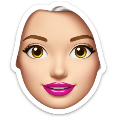 margot robbie as barbie sticker