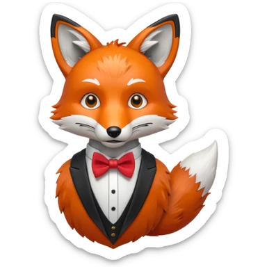  animatronic fox sticker