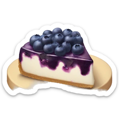 Blueberry Cheesecake  sticker