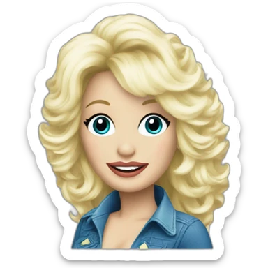 Dolly Parton sticker