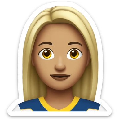 Chica futbolista  sticker