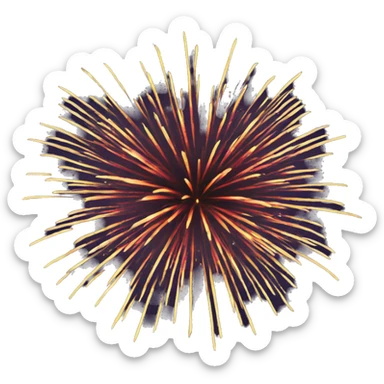 Fireworks sticker