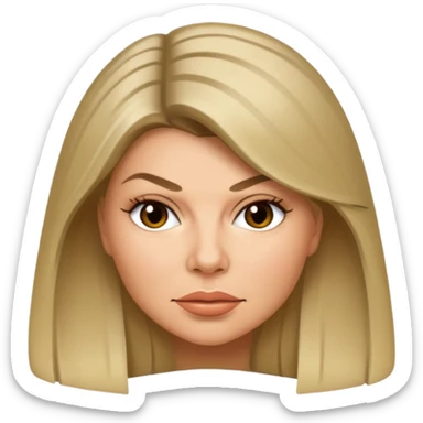 Fergie from Black Eyed Peas sticker