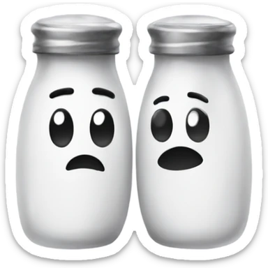 salt and pepper sticker